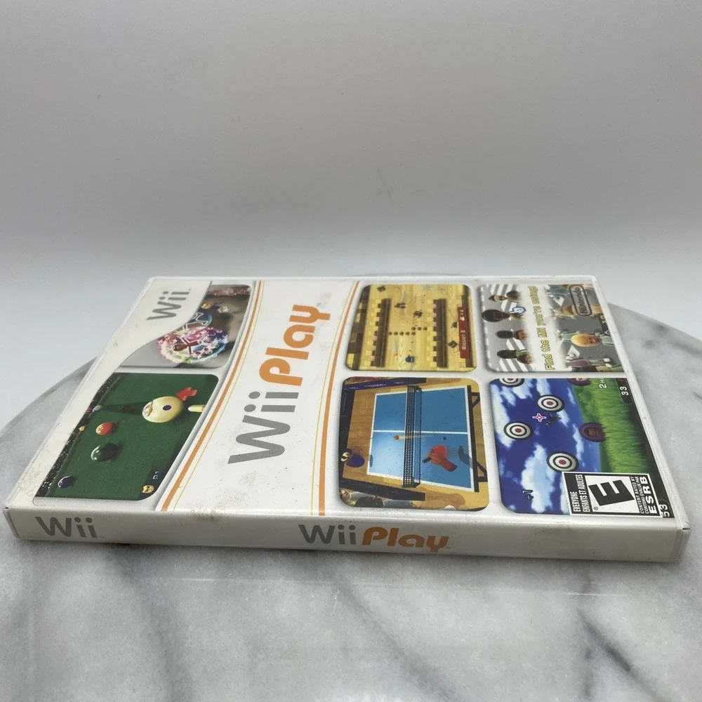 Wii Play Game (Nintendo Wii) Games Multi Sports Complete with Manual *UnTested